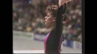 Martina Jentsch (GDR) - Worlds 1987 - Horse Vault Final