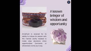 FREE Unbreakable Soul Union Amethyst Wrap Bracelet #freegiveaway #love  #crystals #shorts #short