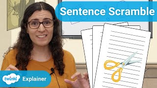 What is a Sentence Scramble Activity?