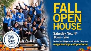 Fall Open House - Saturday Nov. 4th - 10am - 2pm