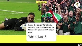 World Rugby Admits The All Black Robbed of Try against the Boks.