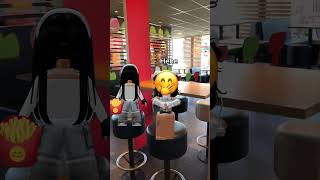 Pov : quand je suis au Macdo avec ma pote 😂😭🍟 #capcut #roblox #humor #reel #humour