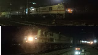 Mide Night Back To Back🔥😱Attack Speed Train Duronto Express Hisar Mumbai and Pune_ Nzm