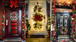 🎄+100 CHRISTMAS FRONT PORCH DECOR 2024 - CHRISTMAS DECORATION IDEAS 2024 DIY - FRONT DOOR DECOR 🎄