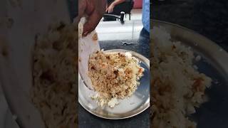 South Indian chicken biryani 😉😘 #streetfood #shortvideo #chicken #biriyani