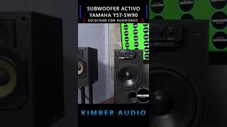 Subwoofer Activo Yamaha YST-SW90 #shorts