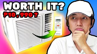 I Finally Found the Most Affordable AC in PH - CooCaa - 1HP Window Type