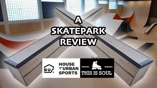 AMSTERDAMS Newest INDOOR SKATEPARK // A Skatepark Review // House of Urban Sports