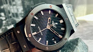 Обзор часов Hublot Classic Fusion карбон/керамика