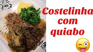 COSTELINHA DE PORCO COM QUIABO #TauanaMasterChef