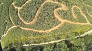 The Maize maze at Quex park in Birchington Kent