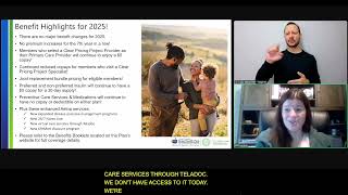 Active/Non-Medicare Retiree 2025 Open Enrollment Webinar w/ CART Captioning and ASL Interpretation