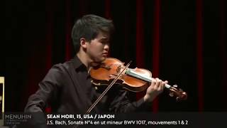 Sean Mori performs Bach's Sonata No. 4 in C Minor, BWV 1017