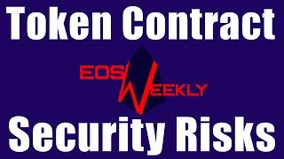 Token Contract Security Risks