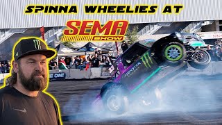 The Worlds First Real Spinna Wheelies take over Sema Show 2024 in Las Vegas