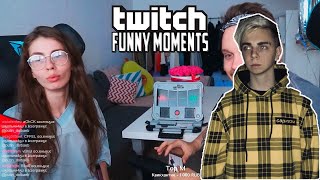 МОКРИВСКИЙ СМОТРИТ TWITCHFM #43 Топ Моменты с Twitch | Проверка на Детекторе Лжи|Напугал Tenderlybae