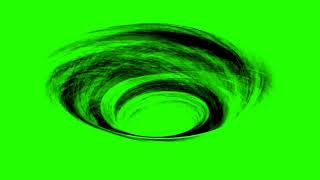 Wormhole Green Screen Effect