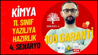 Kimya 11. Sınıf 1. Dönem 1. Yazılıya Hazırlık - 4. Senaryo