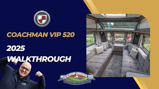 NEW Caravan Model - Coachman VIP 520 (2025) Walkthrough