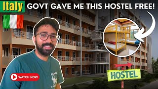 My Hostel In Italy (Covered By Scholarship) | Study In Italy With 100% Scholarship 2025