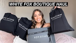 MASSIVE WHITE FOX BOUTIQUE TRY ON HAUL! FIRST IMPRESSIONS + $50K CASH GIVEAWAY