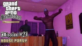 GTA San Andreas: Definitive Edition - Mission #24 - House Party (PC)