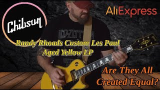 Chibson Randy Rhoads Custom Les Paul From AliExpress  - Was it Worth It?