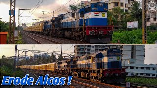 Beautiful Erode Alcos😍 06613 Rajkot Coimbatore Express