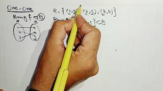 Relation and functions. One one and onto by Shahzad Ahmed.#discretemathematics #oneonefunction