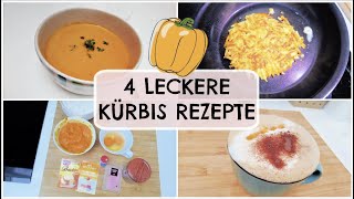 4 LECKERE Kürbis REZEPTE l Muffins l SUPPE l KAFFEE l HelloCathi