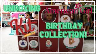 Opening American Girl Kit's Special Birthday Collection!!