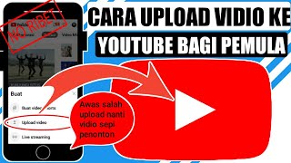 cara upload video ke YouTube buat pemula