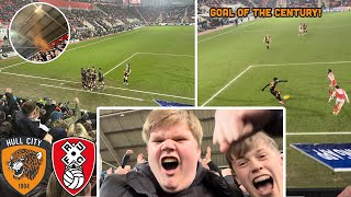 JADEN PHILOGENE SCORES GOAL OF THE CENTURY! Hull City 2-1 Rotherham United Matchday vlog