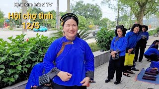 Toàn cảnh hội chợ tình, hát si, Kỳ Lừa, Lạng Sơn 12/05/2024 âm lịch