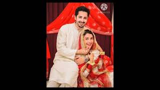 Ayeza khan and danish taimoor cute family pictures ,tujhy kitna chahnai lagy hum.