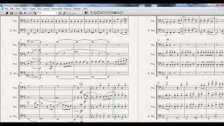 "I Wish I Was In Dixie" for trombone quartet (See description for sheet music + special offer!)