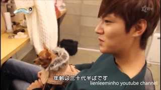 HD Lee Min Ho 이민호 and the cute CHOCO