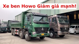 Xe Ben Howo 3 Chân, Howo 4 Chân Giá Ưu Đãi Nhất Năm