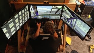 Drifting on a driving simulator