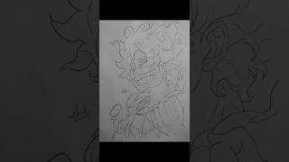 "Drawing #luffygear5  Sketch | #onepiece  Art | Short Video"