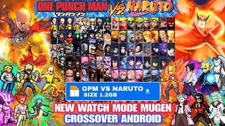 RELEASE!! ONE PUNCH MAN VS NARUTO STORM MUGEN!! /StarBlast Anime Crossover Mugen Watch Mode Android