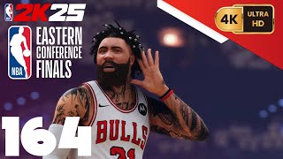 NBA 2K25 =My Career= [PC] (4K) EP164 {Playoffs: Eastern Conference Finals} Game 2 {Pistons @ Bulls}