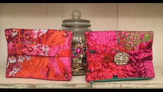 2. Clutch bag machine sewing tutorial