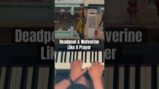 Piano (Organ) Play Along | Like A Prayer | Deadpool & Wolverine #music #deadpoolmarvel