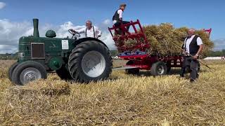 field. Marshall wheat sheaf carting