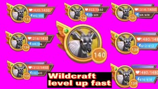 Wildcraft how to level up fast 🤔😊