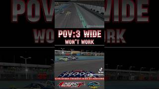 POV Insane Crash After 3 Wide Battle ends badly! Where did they go wrong? #simracing #nascar