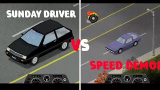 Sunday Driver Vs  Speed Demon - Project Zomboid