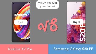 17.Realme X7 pro vs Samsung Galaxy S20 FE Comparison/ Which one will you choose?