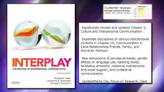 Interplay: The Process of Interpersonal Communication